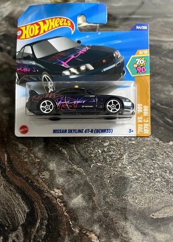 Hot Wheels Nissan Skyline GT-R Siyah Oyuncak Araba - Görsel 2