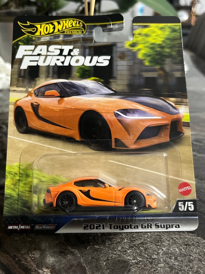 Hot Wheels 2021 Toyota GR Supra Turuncu Oyuncak Araba - Görsel 2