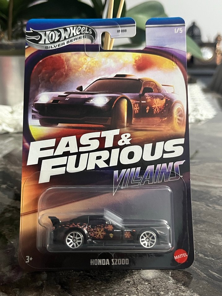 Hot Wheels Fast & Furious Siyah Honda S2000 Oyuncak Araba - Görsel 2