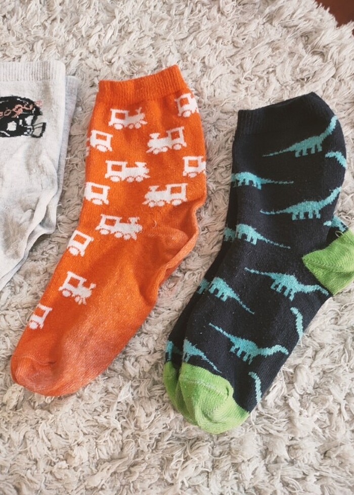 Erkek çocuk corap - Görsel 3