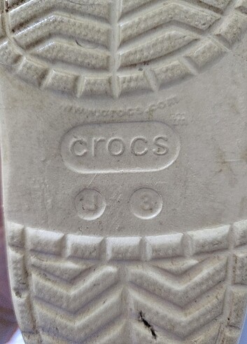 34 Beden Çocuk crocs terlik