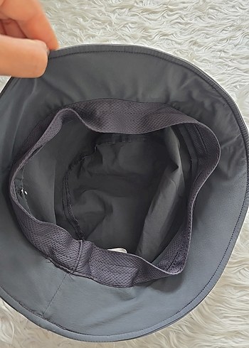 Decathlon Gri çocuk Şapka
