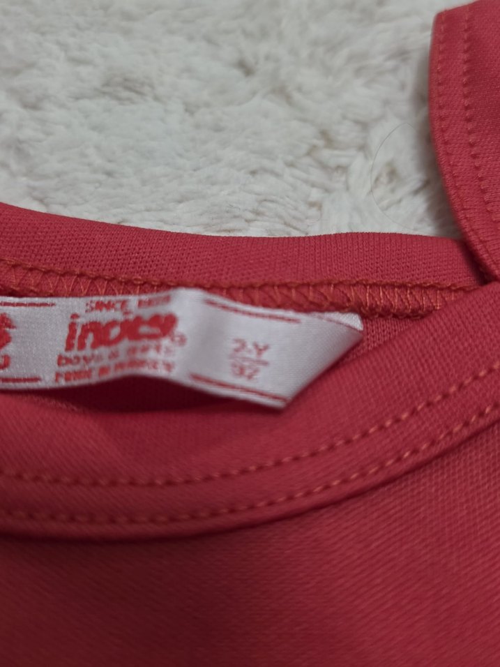 Kız Çocuk Kırmızı Atlet - Görsel 2