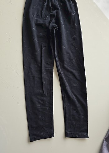 Kız Çocuk Siyah Esnek Tayt - Görsel 3