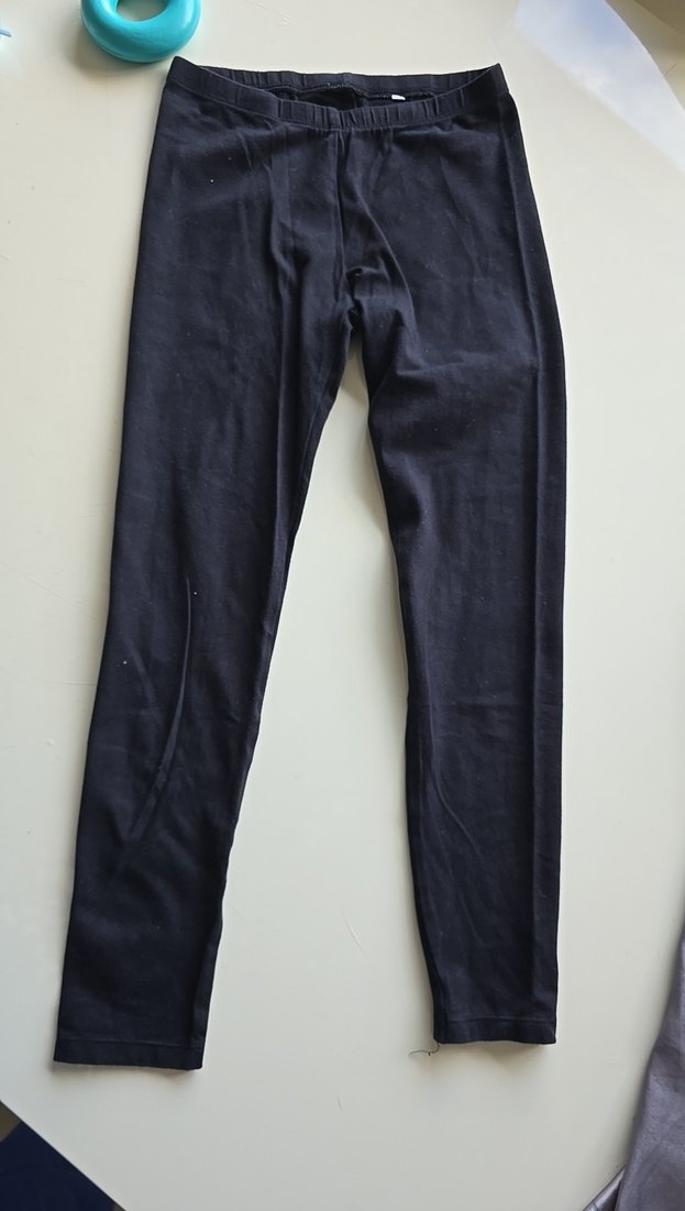 Kız Çocuk Lacivert Sade Tayt - Görsel 2