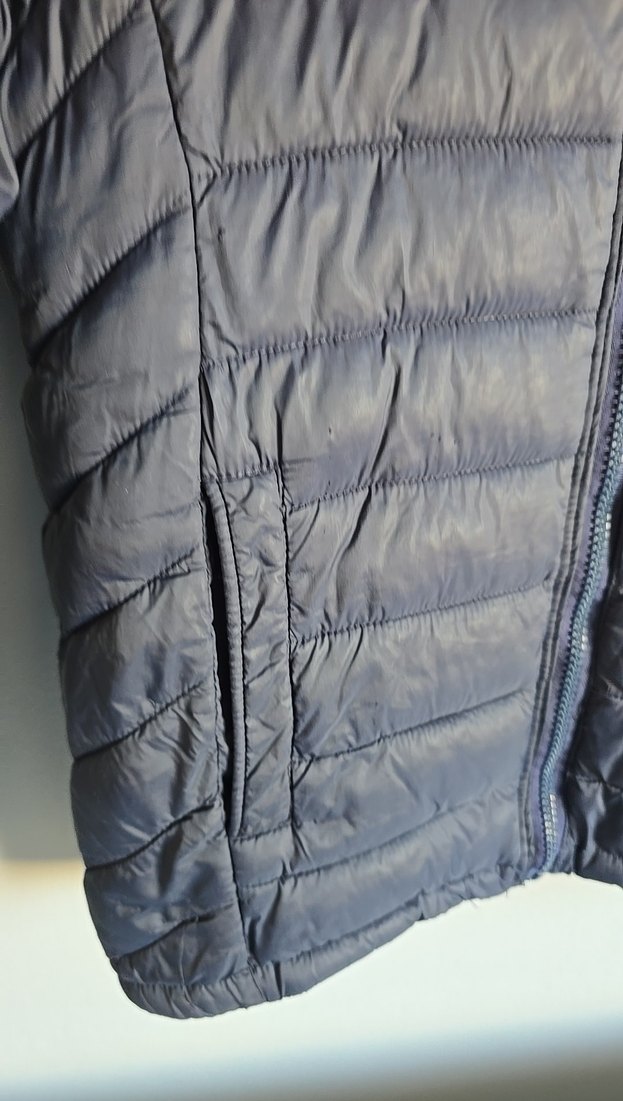 Erkek Çocuk Mavi Fermuarlı Kaban - Görsel 2