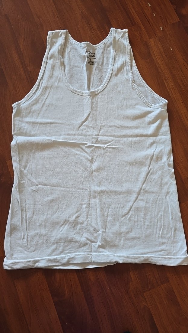 Beyaz Çocuk Atlet 4'lü Paket - Görsel 4