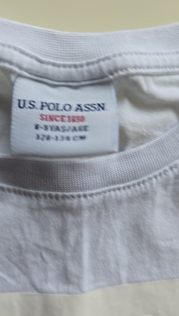 Beyaz Kız Çocuk Tişörtü, Kısa Kollu, Baskılı - Görsel 3