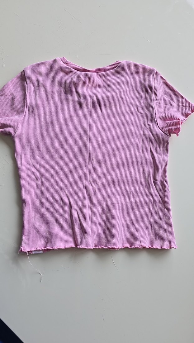 Pembe Barbie Baskılı Kız Tişörtü - Görsel 3