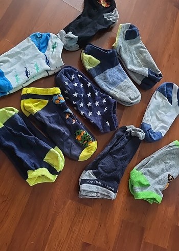 Erkek Çocuk Çok Renkli Çorap Seti - Görsel 2