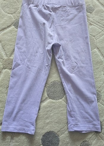 defacto Çocuk Lila Pamuklu Tayt - Görsel 5