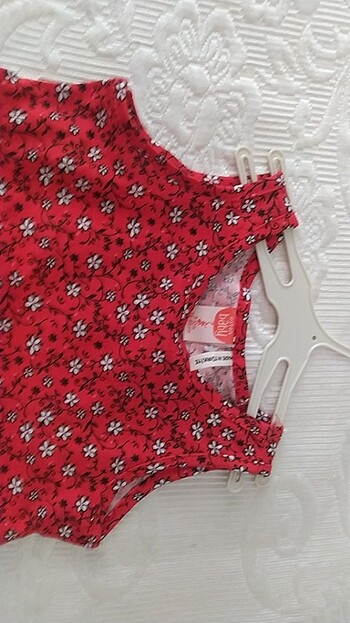 Koton Koton kız bebek elbise kırmızı 