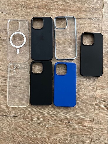 13 pro telefon kılıfı 7 adet