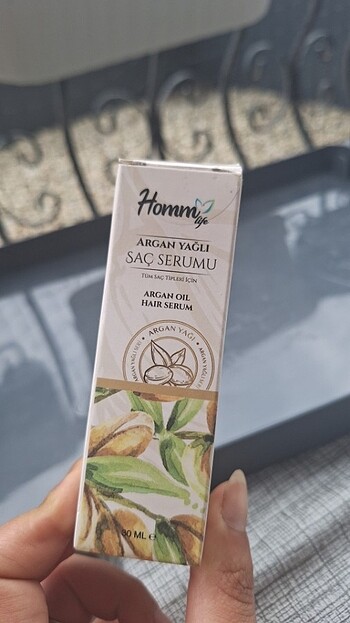 Argan saç serumu