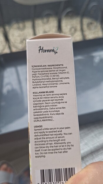 Diğer Argan saç serumu