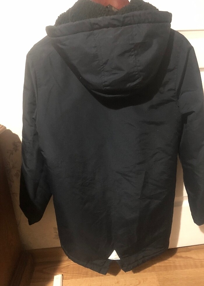 Çocuk içi miflonlu çok yeni kaban - Görsel 4