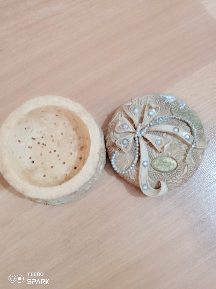 vintige berger İtalyan seramik kutu - Görsel 3