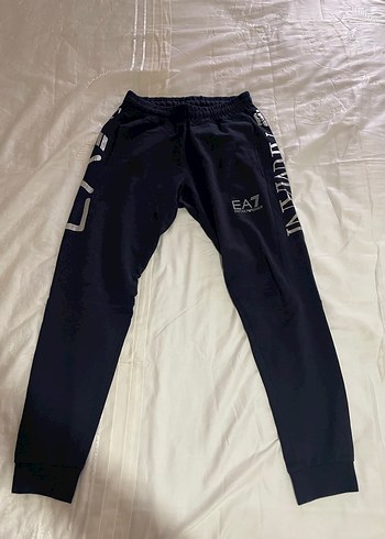 EA7 Erkek Lacivert Baskılı Eşofman Altı - Görsel 3