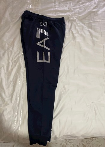 EA7 Erkek Lacivert Baskılı Eşofman Altı - Görsel 2