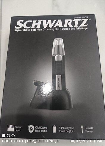 Schwartz SWTR-8009 Kulak Burun Kıl Düzeltme Seti Schwartz 