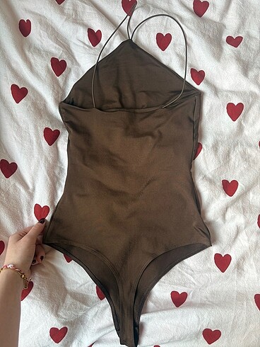xs Beden hm kahverengi body