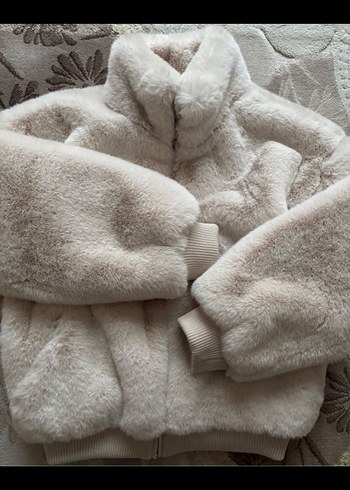 Zara Peluş kurk mont