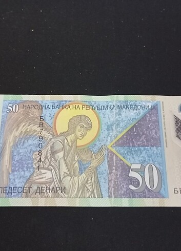  Makedonya 50 Dinar