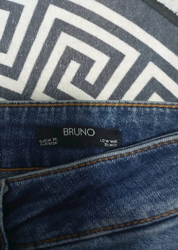 Erkek Mavi Denim Mini Şort - Görsel 3