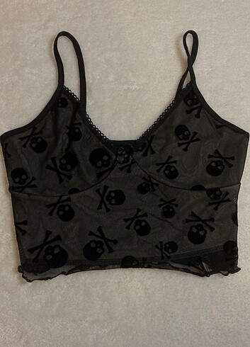 s Beden Shein goth grunge crop 