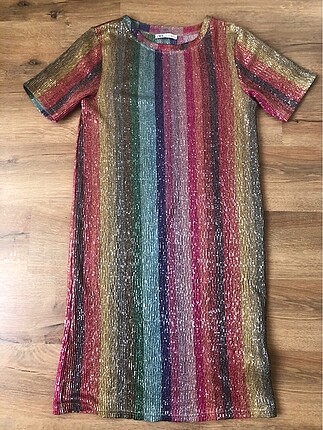 Zara payetli elbise