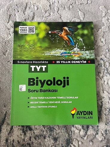 Aydın yayınları tyt biyoloji