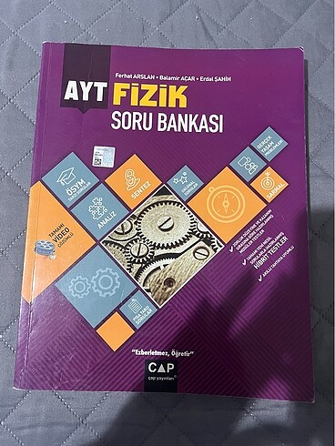 Çap yayınları ayt fizik soru bankası