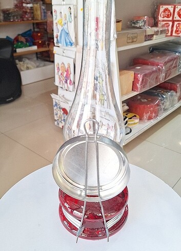 Beden kırmızı Renk Nostaljik Gaz lammasi