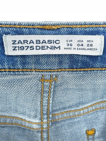36 Beden çeşitli Renk Zara Jean / Kot %70 İndirimli.