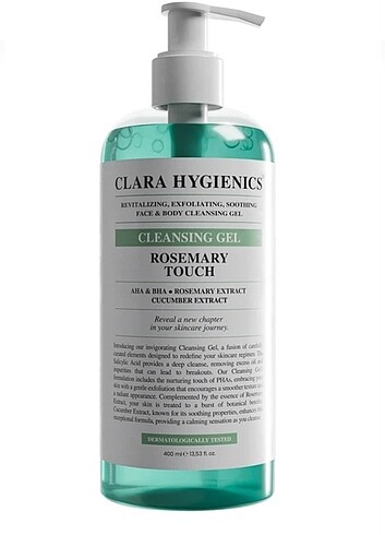 Clara Hygienics Temizleme Jeli
