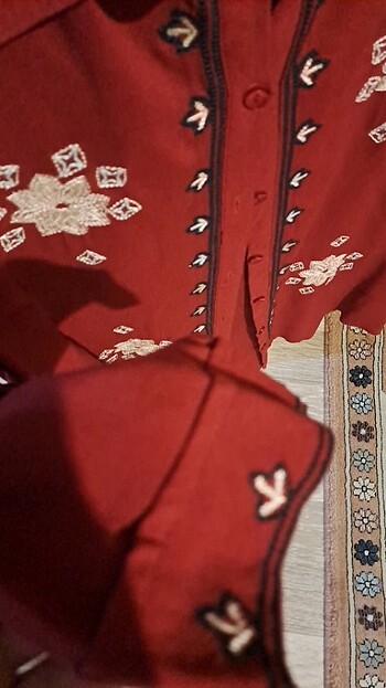 xs Beden bordo Renk Gömlek