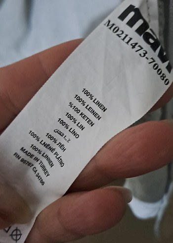 Gri Keten Kısa Kollu Erkek Gömlek - Görsel 10