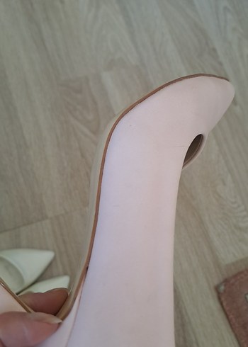 Marcatelli Hakiki Deri Stiletto Topuklu Kadın Ayakkabı - Görsel 5