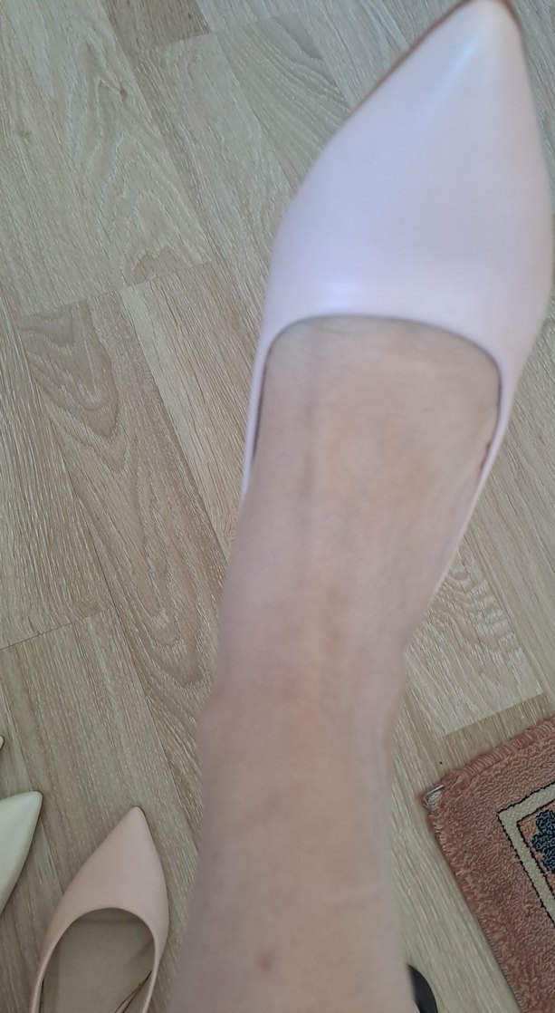 Marcatelli Hakiki Deri Stiletto Topuklu Kadın Ayakkabı - Görsel 3