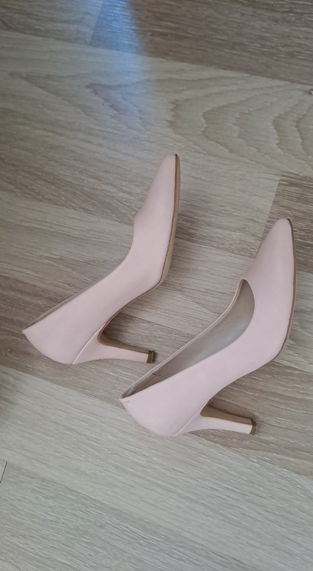 Marcatelli Hakiki Deri Stiletto Topuklu Kadın Ayakkabı - Görsel 2