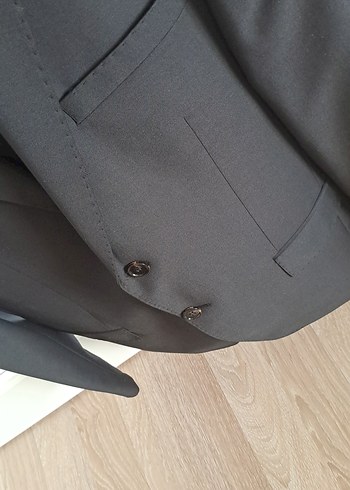 Fabrika/George Hogg Erkek Siyah Düğmeli Takım Elbise - Görsel 4