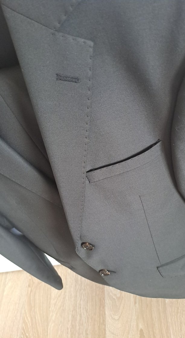 Fabrika/George Hogg Erkek Siyah Düğmeli Takım Elbise - Görsel 3