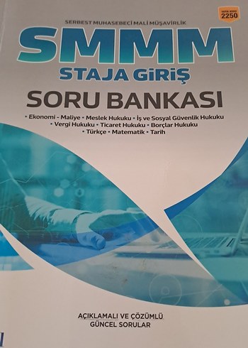 Serbest Muhasebeci Mali Müşavirlik Staja Giriş Kitabı, 5 kitap - Görsel 4