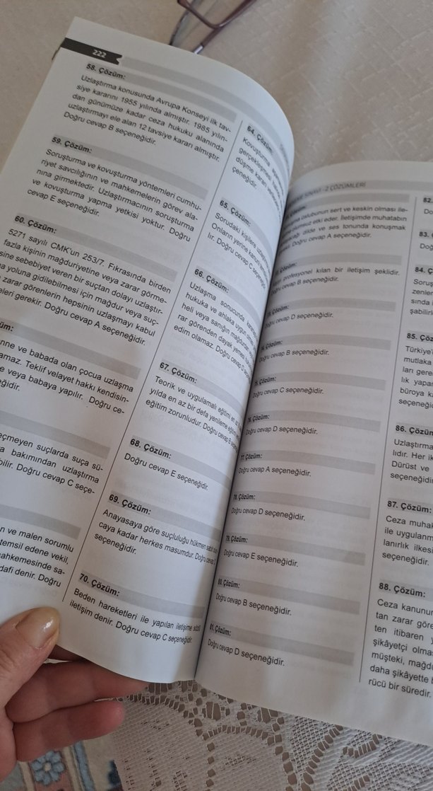 Uzlaştırmacı Tamamı Çözümlü Deneme Sınavı Kitabı - Görsel 5