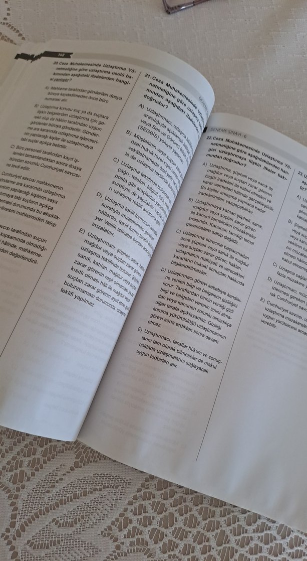 Uzlaştırmacı Tamamı Çözümlü Deneme Sınavı Kitabı - Görsel 2
