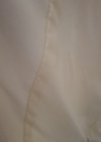 Bej kemerli, kalın  ceket, mont. - Görsel 16