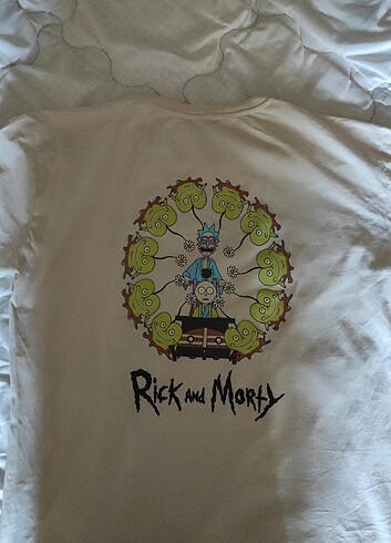 koton rick and morty lisanslı oversive t-shirt 