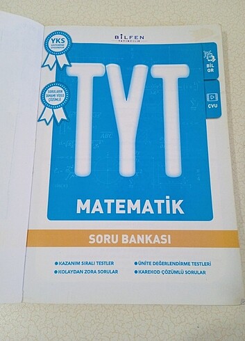  Beden BİLFEN YAYINCILIK TYT MATEMATİK 