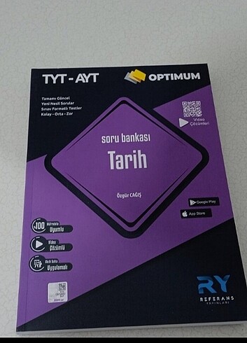 OPTİMUM YAYINLARI TYT AYT TARİH SORU BANKASI 
