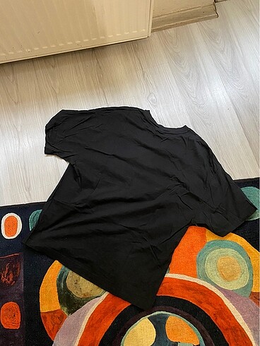 l Beden siyah Renk Oversize Tshirt
